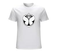 ROESXANP Men's Tomorrowland T-Shirt - EDM - Dance Music - We are One World - Belgium Techno White XXL
