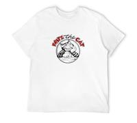 ROESXANP Men's Touched Fritz The Cat Animated Cartoon T-Shirts White XXL