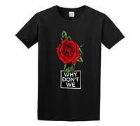 ROESXANP Men's Why We Dont Merchandise T-Shirts Black M