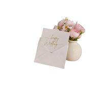 ROEUIPG Carte de vœux mariage, carte en papier, d'invitation, enveloppe avec une déclaration d'amour écrite dessus(12pcs)