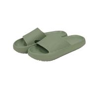 ROEUIPG Claquettes orthopédiques for hommes, pantoufles de salle bain d'été, tongs for couple, sandales d'intérieur antidérapantes for femmes(Green,40-41)
