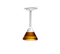 ROEUIPG Creative Cocktail Glass Cup Upside Down Martini Glasses Wine Juice Restaurant Cuisine Sashimi Dry Ice Container Leisure Ba