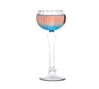ROEUIPG Creative Cocktail Glass - Porcupine Fish/Swan/Rose/Octopus/Bird Design, Novelty Drink Cup for KTV Bar Night Party(Roman Column 300ml)