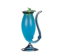 ROEUIPG Creative Cocktail Glass - Porcupine Fish/Swan/Rose/Octopus/Bird Design, Novelty Drink Cup for KTV Bar Night Party(Tall 190ml)