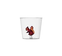ROEUIPG Creative Handmade BUBBLE GLASS CUP Three-Dimensional Animal and Plant Shape Coffee Milk Drink Cute Transparent Glass Cup(03 Squirrel)