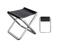 ROEUIPG Outdoor Travel Chair Portable Folding Stool Camping Picnic Collapsible Foot Fishing Hiking Beach Ultralight Tools(A01-L)