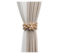 ROEUIPG Rideaux Floraux Modernes et minimalistes, avec Sangles élastiques, Attaches for Rideaux, Clips for Cordons, décoration d'intérieur(Brown-Three)