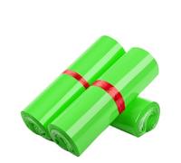 ROEUIPG Sac de courrier en Poly PE, boîte Express for vêtements, enveloppe T-Shirt, Gants Robe Plastique, Pochettes adhésives poubelles, 50 pièces(Green,38x52cm)