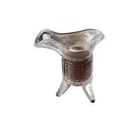 ROEUIPG Striped Bud Straight Cocktail Juice Long Drink Milk Shake Cup Flask Liquor Vodka Glasses for Champagne of Wine(Monarch glass 10ml)