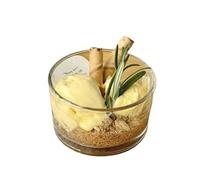 ROEUIPG Striped Bud Straight Cocktail Juice Long Drink Milk Shake Cup Flask Liquor Vodka Glasses for Champagne of Wine(Ice cream bowl)