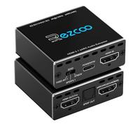 ROFAVEZCO Extracteur Audio HDMI 2.1 eARC 4K@120Hz Dolby Atmos/Vision VRR/ALLM CEC Bypass HDCP2.3 SPDIF Plug & Play pour Soundbars/Sonos ARC/eARC/PS5/Xbox