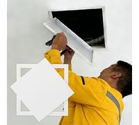 ROFBIHG Panneau D'accès au Grenier Caché Porte, Trappe de Visite avec Cadre en Aluminium, Facile À Installer, Porte D'entretien pour La Plomberie/l'électricité(18x23.6in/45.7x60cm)