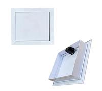 ROFBIHG Panneau D'accès en Alliage D'aluminium À Pousser pour Ouvrir Le Panneau de Porte pour Cloison Sèche, Murs et Plafond, Plomberie, Porte de Service Encastrée(14x18in/35.6x45.7cm)