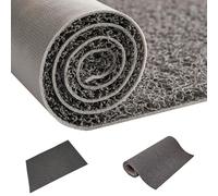 ROFBIHG Tapis Antibruit PVC, Réducteur de Bruit de Gouttes, Amortisseur de Son À Boucle de Fil Robuste, Polyvalent pour Store Auvent/Maison en Tôle, Découpable À Souhait(Gray,0.9x6m(35.4x236.2in))