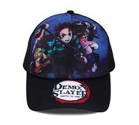 Roffatide Anime Demon Killer Baseball Cap imprimé protagoniste kamado tanjirou réglable Coton Mesh Dos Papa Chapeau