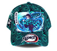 Roffatide Anime démon Killer Logo Casquette de Baseball kamado tanjirou thème imprimé réglable Papa Cap Coton Vert