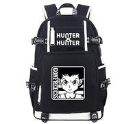 Roffatide Anime Gon Freecss Sac à dos pour ordinateur portable pour Hunter x Hunter avec port de charge USB et port casque