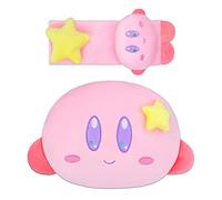Roffatide Anime Kirby 1 pièce Auto Cou Oreiller en Peluche Voiture tête et Cou 1 pièce épaule Ceinture de sécurité Housse de Protection Coussin de Repos pour siège, Chaise Longue et siège de Conduite
