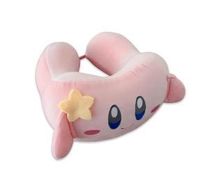 Roffatide Anime Kirby U - Cou Oreiller imprimé Peluche Melody Oreiller de Voyage pour Noël et Anniversaire Cadeau Melody Rose