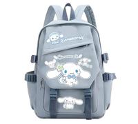 Roffatide anime kuromi Cinnamoroll mélodie impression Affaires loisirs ordinateur portable sac à bandoulière voyage randonnée sac à dos B bleu