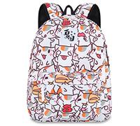 Roffatide Anime Natsume Yuujinchou Sac à Dos pour Ordinateur Portable Imprimé Partout Cosplay Sac à Dos Léger Cartable