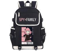 Roffatide anime Spy × Family sac à dos pour ordinateur portable avec port de charge USB Anya avec sac à dos imprimé homme femme motif crépuscule voyage York Sac à dos