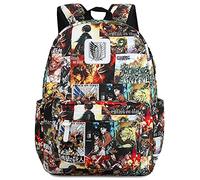 Roffatide Anime Wings of Freedom Sac à Dos pour Ordinateur Portable All Over Print Sac à dos Cartable Léger Cosplay