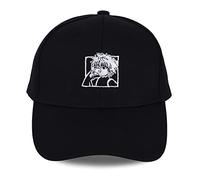 Roffatide Chapeau de Baseball brodé Anime Hunter x Hunter avec imprimé Coton réglable pour Femme