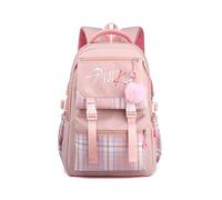 Roffatide KPOP Stray Kids sac à dos nouveau semestre pour garçons filles sac à dos de grande capacité pour les fournitures scolaires pour la randonnée Voyage rose