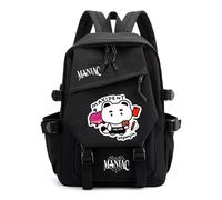 Roffatide KPOP Stray Mochila Merch Skz para niños y niñas con múltiples compartimentos Regalo para fans Stay negro I