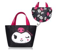 Roffatide Kuromi Sac à lunch pour le travail Boîte à lunch isolante réutilisable,Récipient de voyage pour pique-nique Sac isotherme thermique pour femmes A