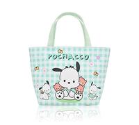 Roffatide Pochacco Sac à lunch pour le travail Boîte à lunch isolante réutilisable Récipient de voyage pour pique-nique Sac isotherme thermique pour femmes A