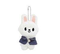 Roffatide Stray Kids 12 cm en peluche poupée porte-clés Skzoo série en peluche porte-clés pour le Stay sac à dos Pendentif Sac à câlin Pendentif pour garçons filles Lapin