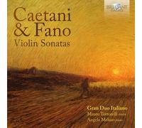 Roffredo Caetani Caetani & Fano – Sonates pour Violon – CD – Edel
