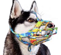 ROFRA Muselière pour Chien,Museau en Silicone Souple pour Chiens,Museau en Silicone pour Petits, Moyens et Grands Chiens,Prévenir Les Morsures et Aboyer (3)