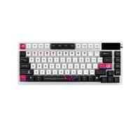 ROG Azoth X - Clavier - 75% - avec affichage OLED - rétroéclairé - sans fil - 2.4 GHz, Bluetooth 5.1, USB - commutateur : ROG NX Snow (échangeable à