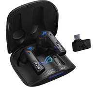 ROG Cetra True Wireless Speednova - Écouteurs Gaming sans-Fil, Technologie sans Fil ROG SpeedNova, Audio 24 Bits 96 kHz, Microphones IA à Conduction osseuse, ANC, jusqu'à 46 Heures d'autonomie