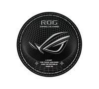 ROG Cosmic Mat II - Tapis de sol gaming haute densité, surface textile jersey silencieuse, design stellaire à lignes de gravité et base antidérapante de 4 mm