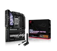 ROG Crosshair X870E Hero BTF Carte AMD ATX avec connecteur caché et Emplacement GPU Haute Puissance pour Une Gestion Propre des câbles, Alimentation 18 + 2 + 2, DDR5, WiFi 7, 5X M.2, PCIe 5.0, USB4
