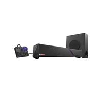 ROG Gjallar - Barre de Son Compacte 2.1.2 Dolby Atmos Caisson 5G Micro AEC | Son surround 2.1.2 Dolby Atmos compact, caisson 5G 65W, micro AEC anti-écho, HDMI 2.1 4K@120Hz et Bluetooth 5.3.