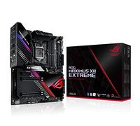 ROG MAXIMUS XII EXTREME - Carte mère gaming Intel Z490 LGA 1200 EATX, 16 phases, DDR4 4700+ MHz, Intel Wi-Fi 6, LAN 10 Gb/s, Intel LAN 2.5GB, M.2 x4, USB 3.2 Gén.2 x2, OptiMem III, RGB Aura Sync