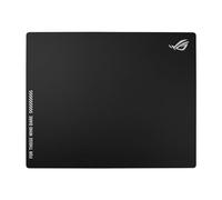 ROG Moonstone Ace L - Tapis de souris gaming en verre, 500 x 400 mm - Noir | Surface ultra-lisse, conception antibruit, verre trempé 9H, résistant aux chocs et aux rayures, socle antidérapant