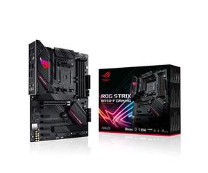 ROG Strix B550-F Gaming - Carte mère AMD B550 Ryzen AM4, ATX, PCIe 4.0, 14 Phases d'alimentation, Ethernet Intel 2.5Gb, 2xM.2, OptiMem II, Microphone Anti-Bruit avec IA, USB 3.2 Gén. 2, Aura Sync RGB