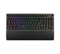 ROG Strix Scope II 96 - Clavier - 96% - backlit - sans fil - USB, 2.4 GHz, Bluetooth 5.1 - commutateur : ROG NX (hot-swappable) - noir