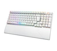 ASUS ROG Strix Scope II 96 RX Wireless Clavier Gaming - USB/RF Wireless/Bluetooth - Switches Optiques - Rétroéclairage RGB - Layout 96% - Blanc