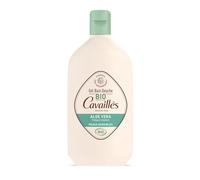 ROGE CAVAILLES Gel Douche Peaux Sensibles Bio à l'Aloé Vera - Format 400 mL - Bouteille en Plastique Recy t Recyclable - Surgras Pro-Régénérant - Certifié Bio - Lot de 3