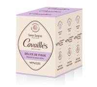 ROGE CAVAILLES Savon Surgras Délice de Figue, Lot de 3x200g, Surgras Végétal Pro-Régénérant, Peaux Sensibles - Lot de 2