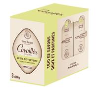Rogé Cavaillès Savon surgras zeste de verveine 3X200g