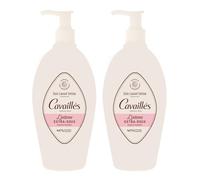 ROGÉ CAVAILLÈS | Soin lavant intime extra-doux | Nettoyant doux sans savon | Extraits de calendula | 97% d'ingrédients d'origine naturelle | Testé gynécologiquement | Flacon recyclé | Lot de 2x 250ml