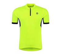 Rogelli Core - Maillot de Cyclisme à Manches Courtes - Homme | 3 poches arrière - Respirant - Col rond - Zip court - 3 poches arrière - Manches courtes - Température 15 - 30 °C